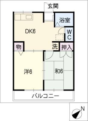 シャルマンの間取り