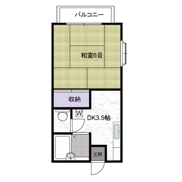 TSかしまC棟の間取り