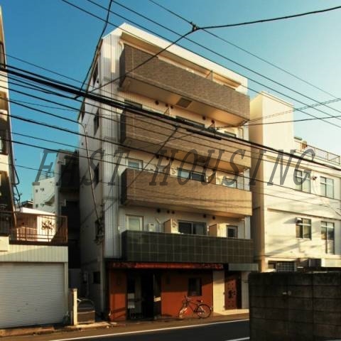 渋谷区富ヶ谷のマンションの建物外観