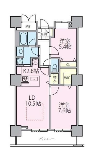 荒川区南千住のマンションの間取り