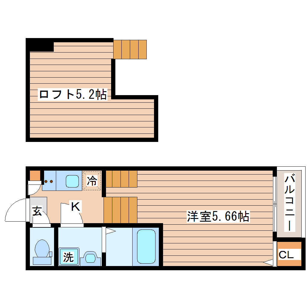 リュミエ萩野町の間取り