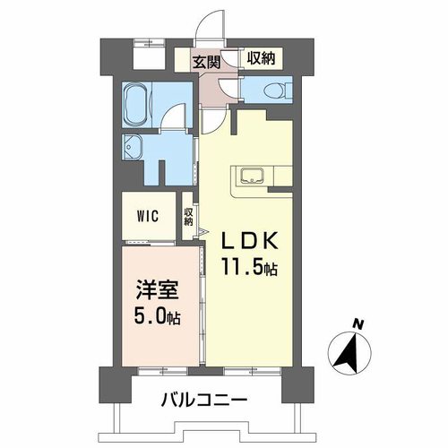 【シャーメゾンステージ　広瀬通の間取り】