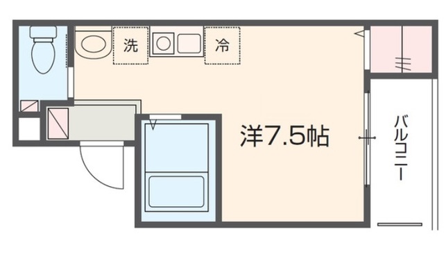 MELDIA町田IIの間取り