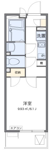 川崎市宮前区野川本町のアパートの間取り