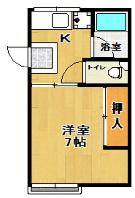 笹川ハイツの間取り