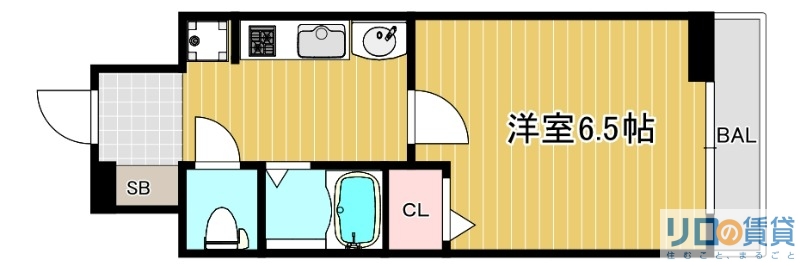 エステムコート新大阪VIIステーションプレミアムの間取り