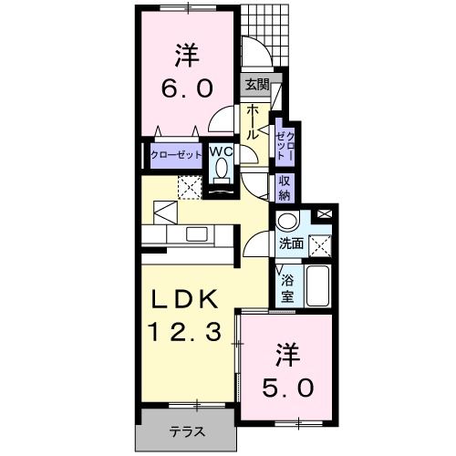 ブライトンコートの間取り