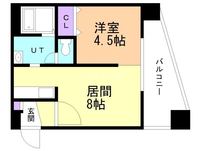 シティテラス南５条の間取り