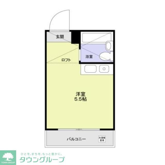 フォーシム三軒茶屋の間取り