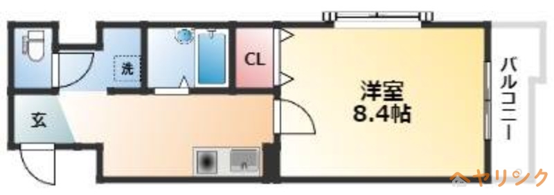 モナティス那古野の間取り