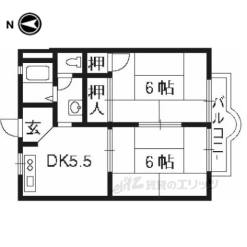 フレグランスミヤオの間取り