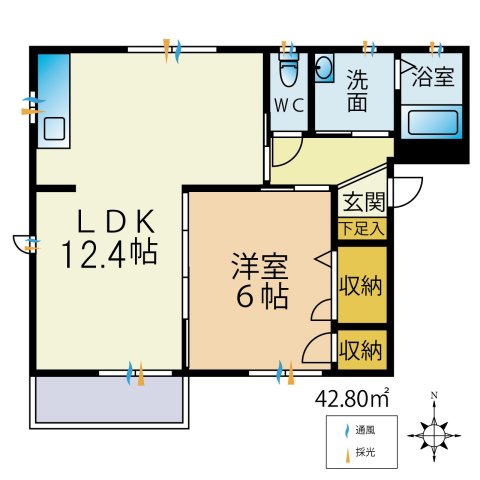 フォーレスの間取り