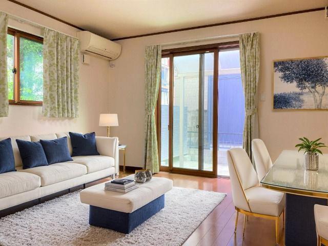 居室・リビング　※本画像はＣＧで作成しており、実際に現地に家具は含まれており