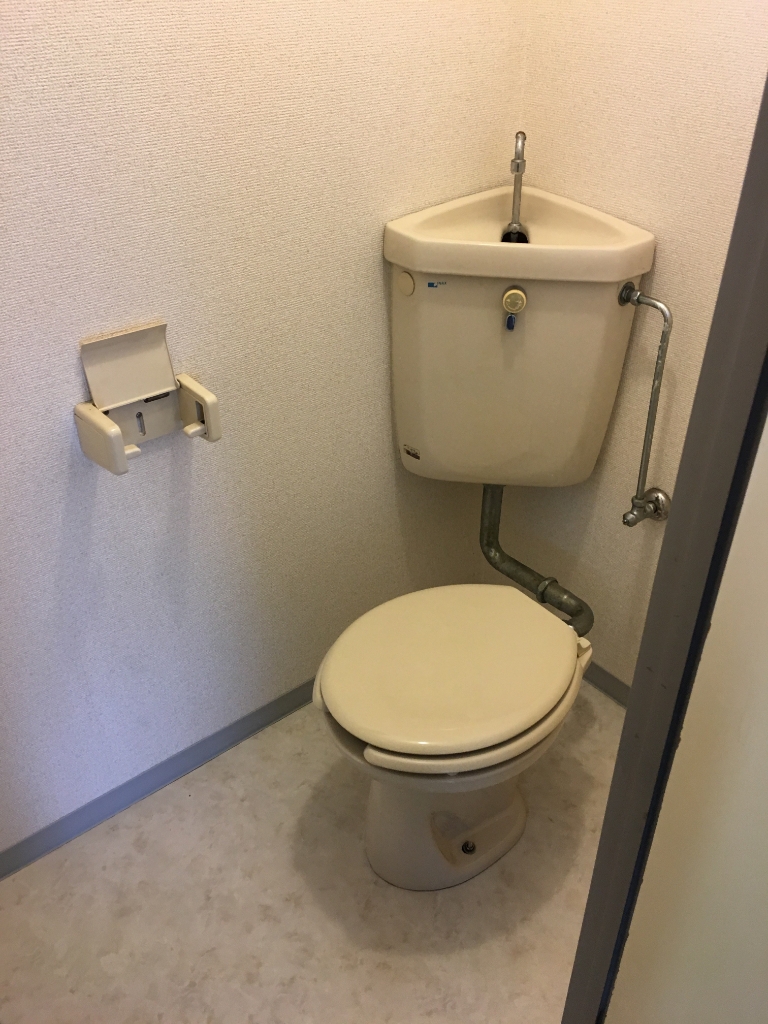 トイレ　清潔感のあるトイレです。