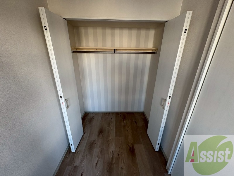 収納　収納もバッチリあるのでお部屋が片付きますよ！