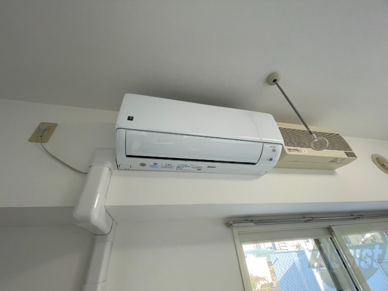 その他設備　エアコンが設置してありますので、寒暖対策もばっちり。