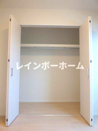 収納　たっぷりとした収納スペースです