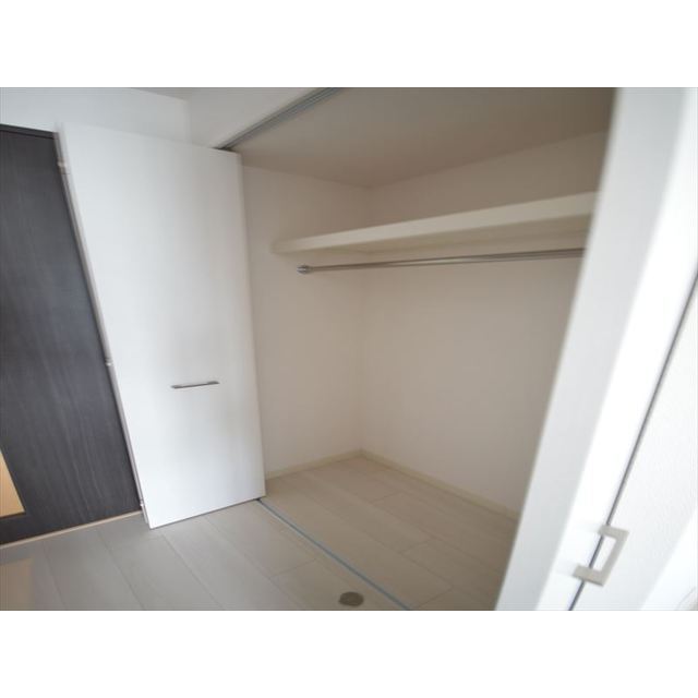 収納　たっぷりとした収納スペースです