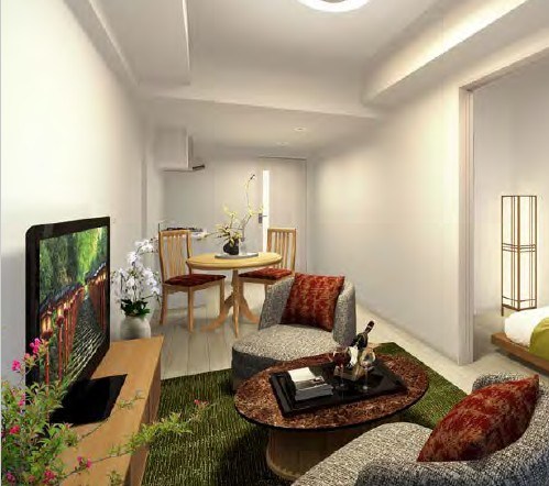 居室・リビング　※イメージパース・完成予想画像になります※