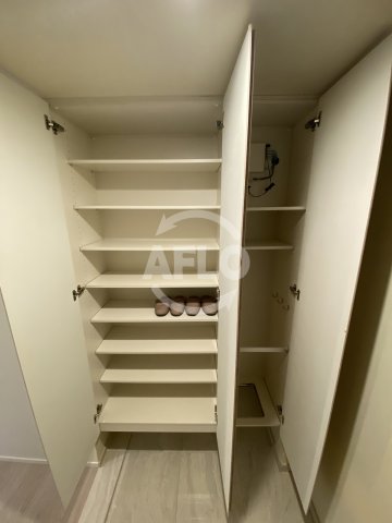 玄関　ザ・パークハウス中之島タワー　下駄箱