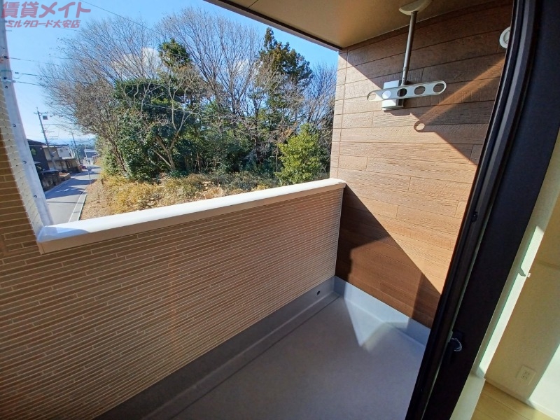 バルコニー　同型参考写真です。