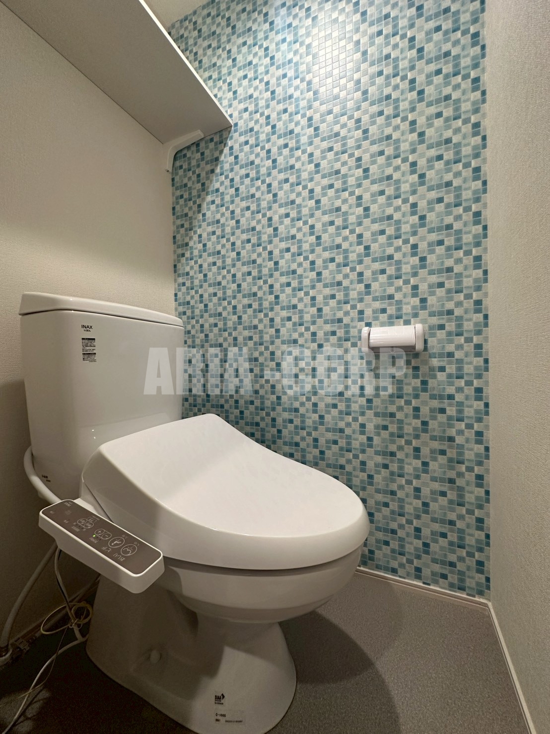 トイレ　ウォシュレット対応のWCです。