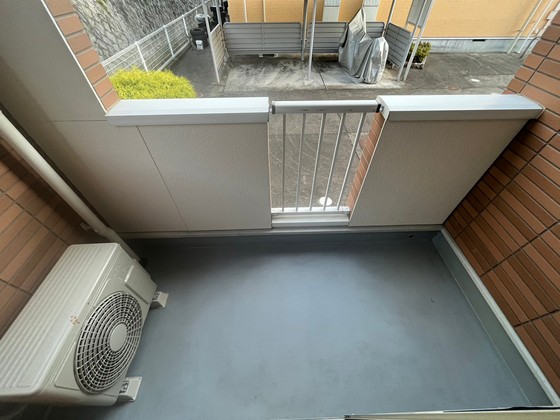 バルコニー　※別部屋の写真です
