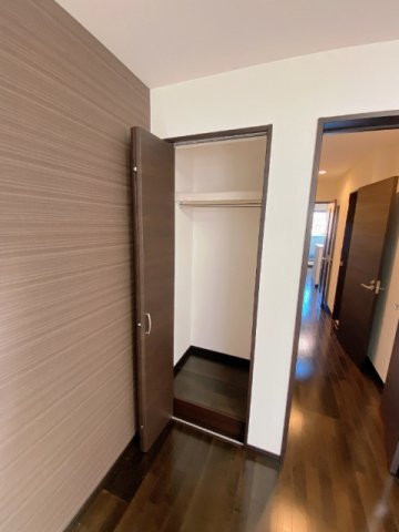 収納　たっぷりとした収納スペースです