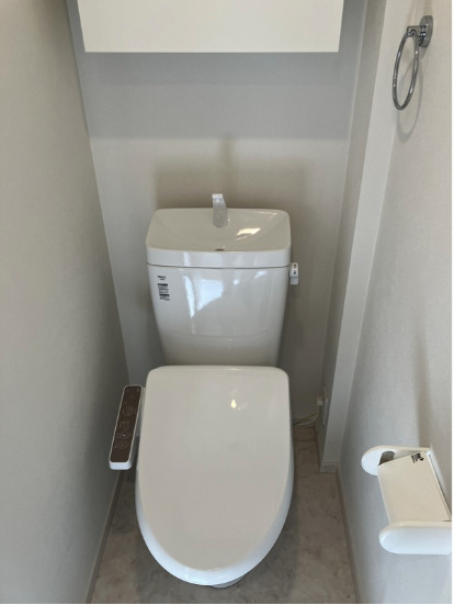 トイレ　同施工物件のお写真です。