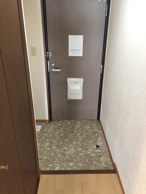 玄関　ゆったりとした玄関です