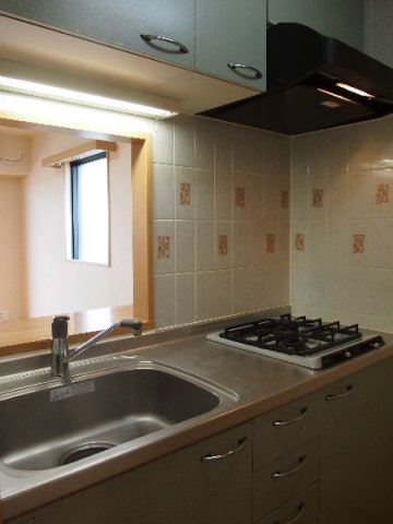 キッチン　システムカウンターキッチンです☆