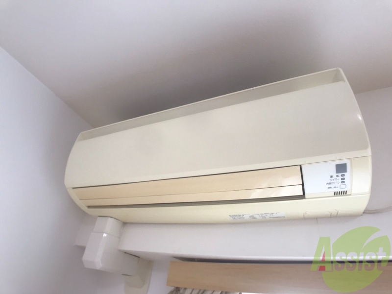 その他設備　エアコンが付いているので夏も冬も快適ですね～。