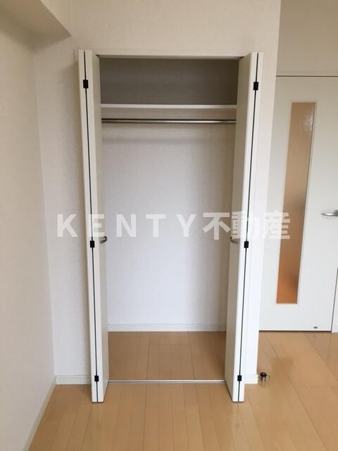 収納　たっぷりとした収納スペースです