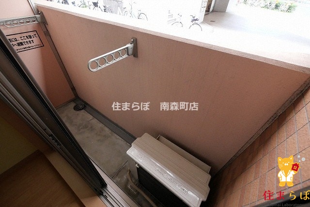 バルコニー　日常使いを想像しながら