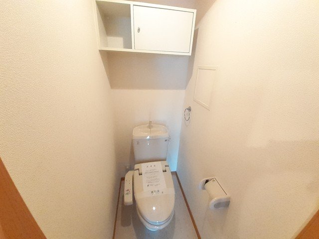 トイレ　ゆったりとした空間のトイレです