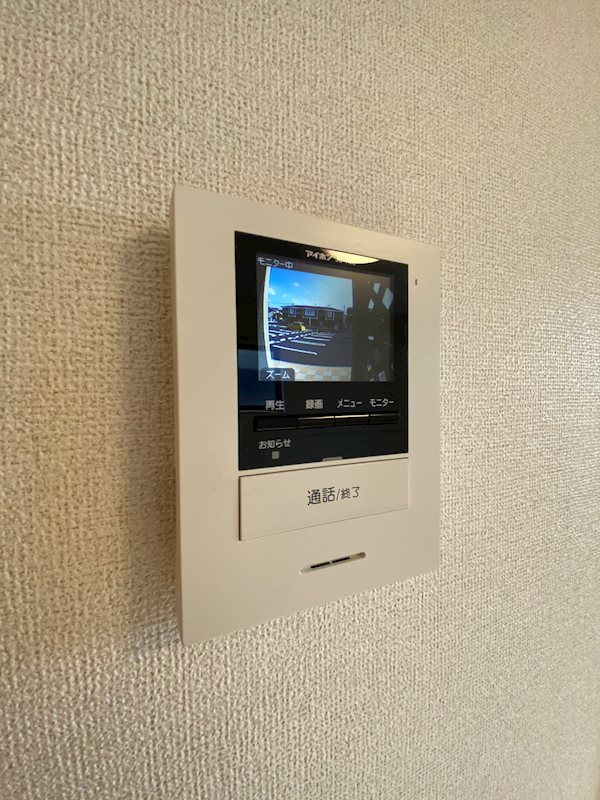 セキュリティ　モニター付きインターホン