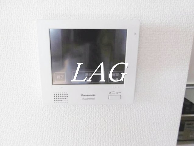 セキュリティ　モニター付きインターホンです。