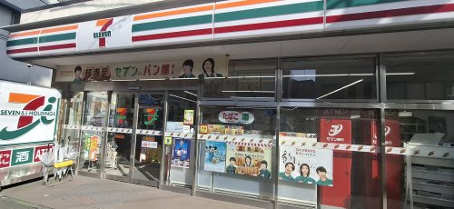コンビニ　セブンイレブン 下総中山駅北口通り店（コンビニ）まで31m