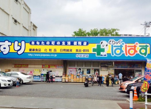 ドラックストア　どらっぐぱぱす 小豆沢店（ドラッグストア）まで660m