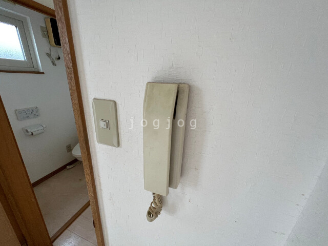 セキュリティ　受話器付きで安心です