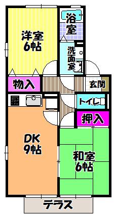 ソフィアヴィーブルの間取り写真