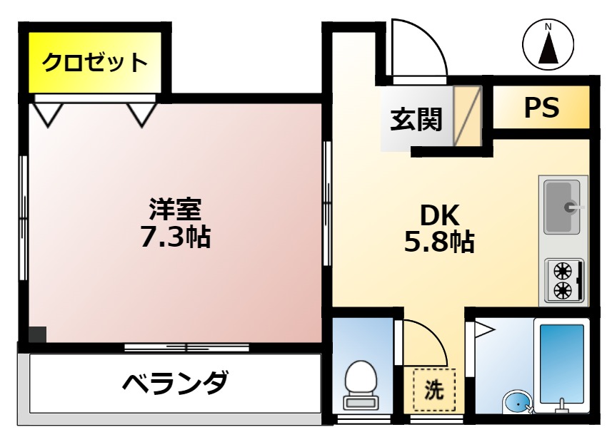 クリアIIの間取り写真