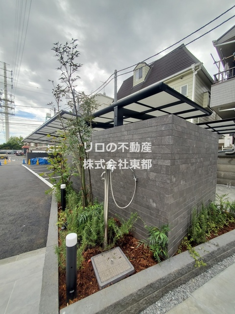 その他　ペット用の足洗い場もあります。