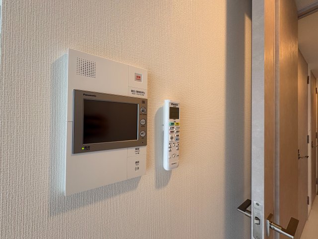 セキュリティ　インターホンです