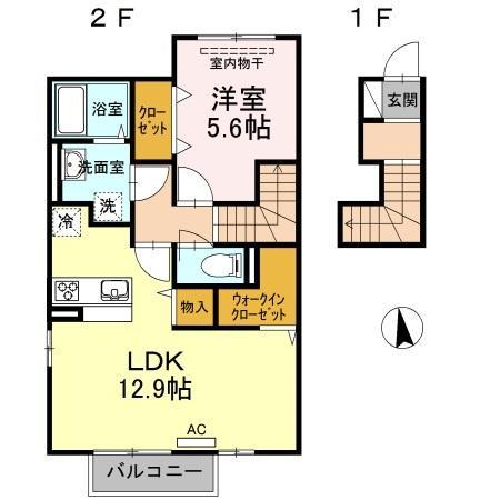 グランツ屋島IIの間取り写真