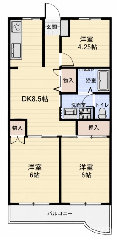 グリーンヒルズ志木の間取り写真