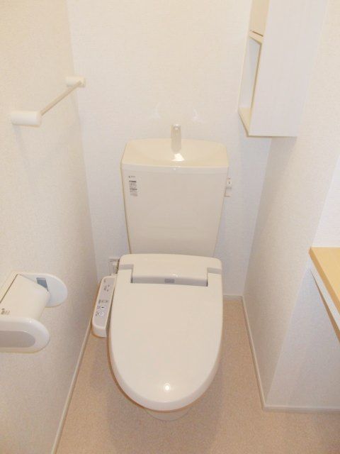 ヴィラージュ ドウ ソレイユIのトイレ写真