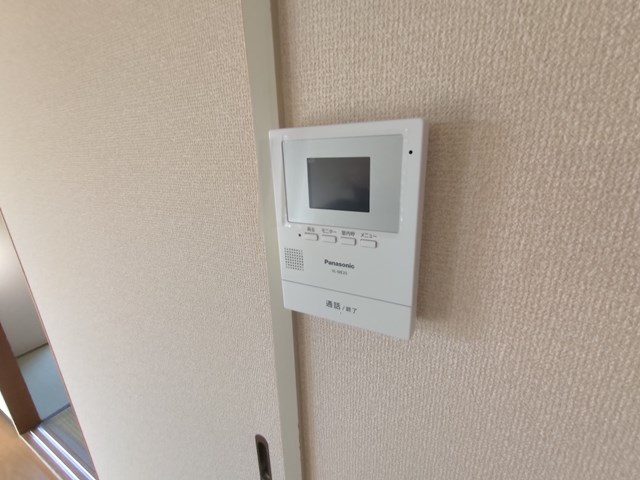 セキュリティ　テレビモニターホンです。