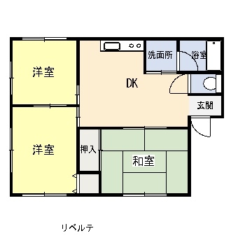 リベルテの間取り