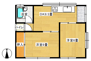 鈴木アパートの間取り写真